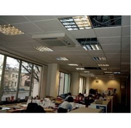 100mm Specific Air Conditioning Cassette Collar manufactured by JAC Supplies: Click Here To View Larger Image