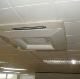 DF1 Air Conditioning Cassette Deflector manufactured by JAC Supplies: Click Here To View Larger Image